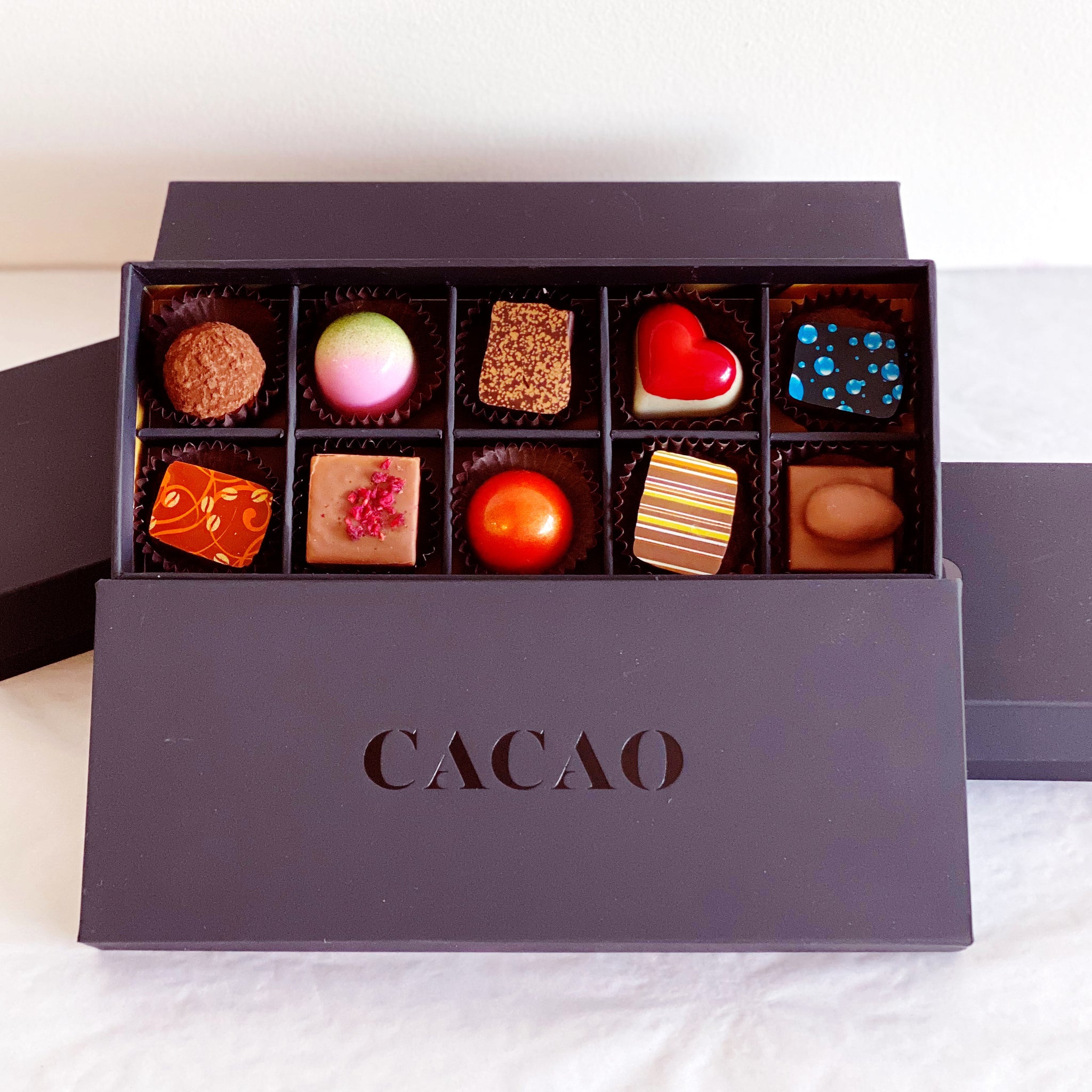 10 Piece Chocolate Box